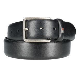Tommy Hilfiger Men's Smooth Feather Edge Leather Belt